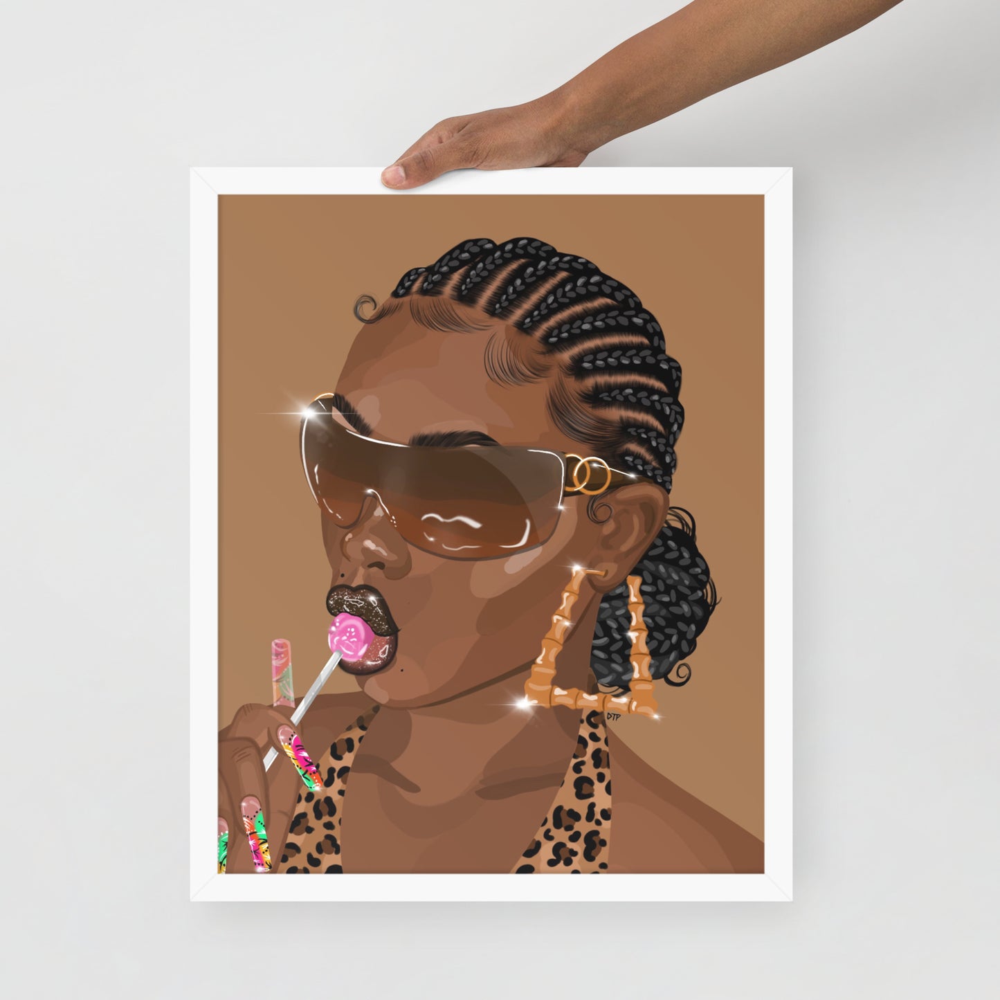 “Lollipop” Framed Print
