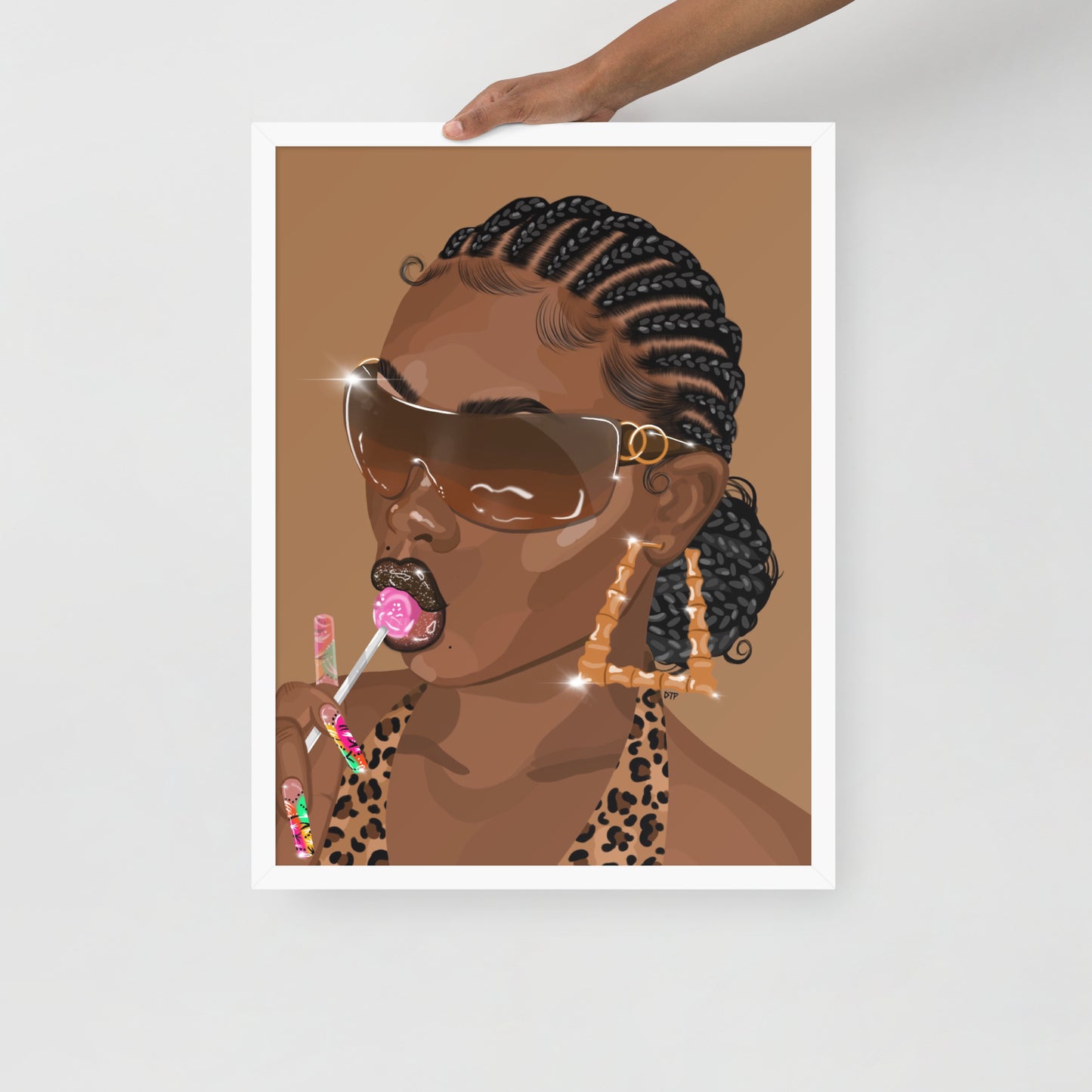 “Lollipop” Framed Print