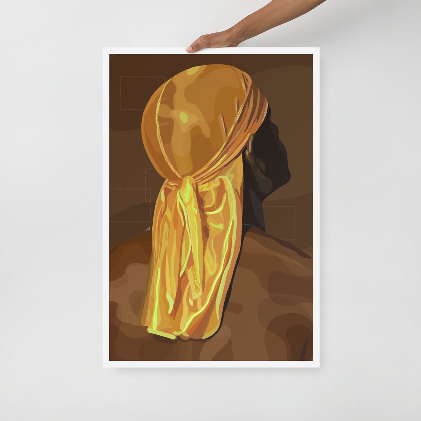 “Golden One” Framed print