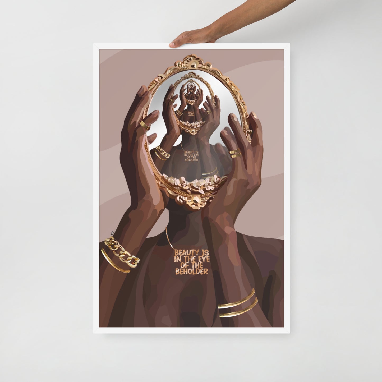 “BeYOUtiful” Framed Print
