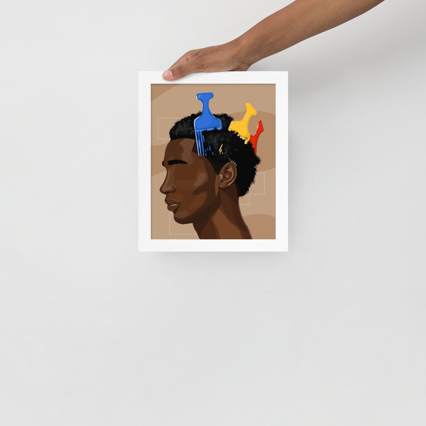 “Primary” Framed Print