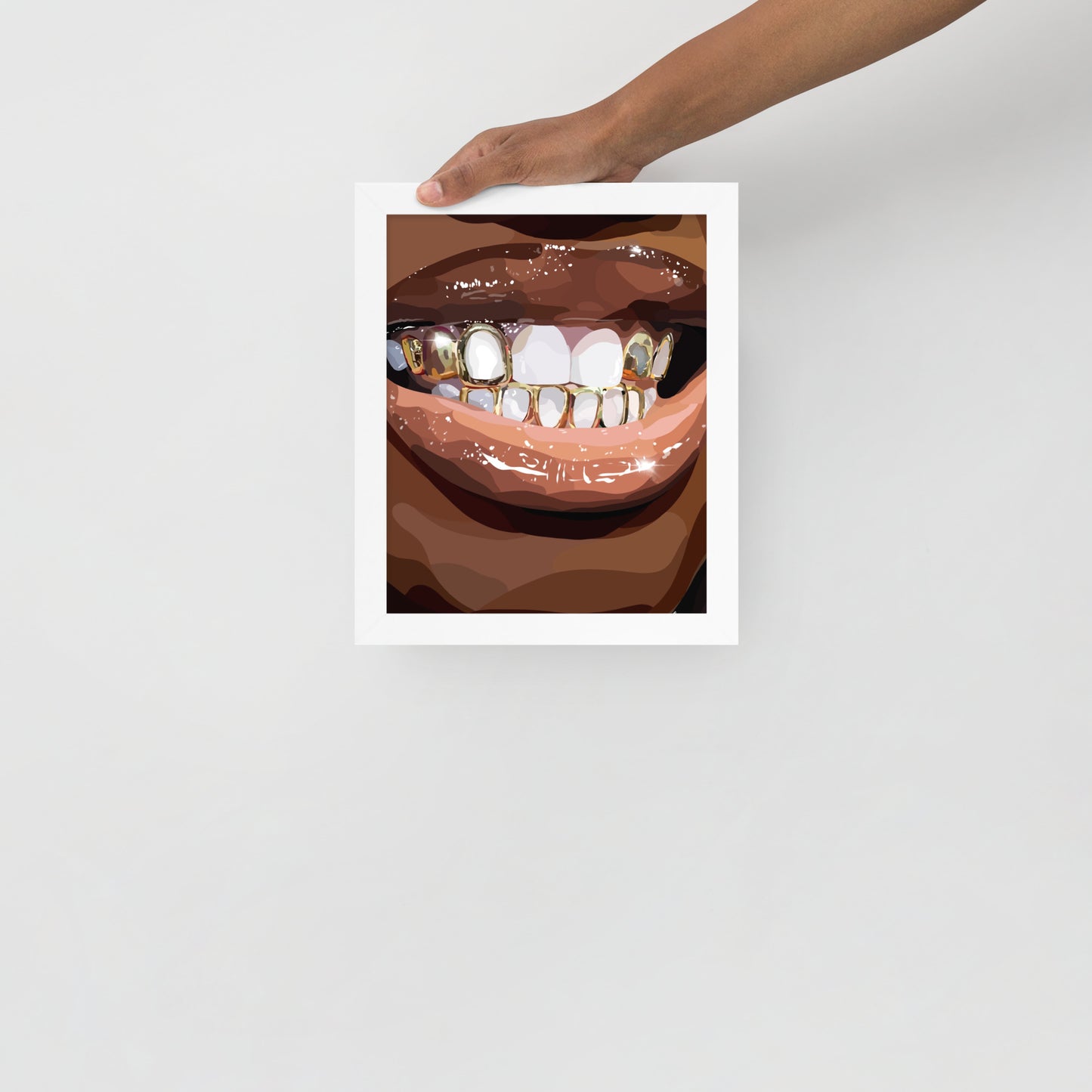 “Grillz Galore” Framed Print