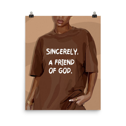 ”Friend of God” Poster