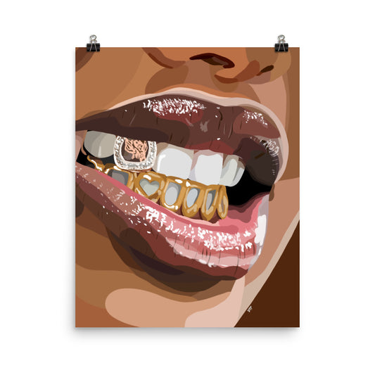 “Grillz II” Poster