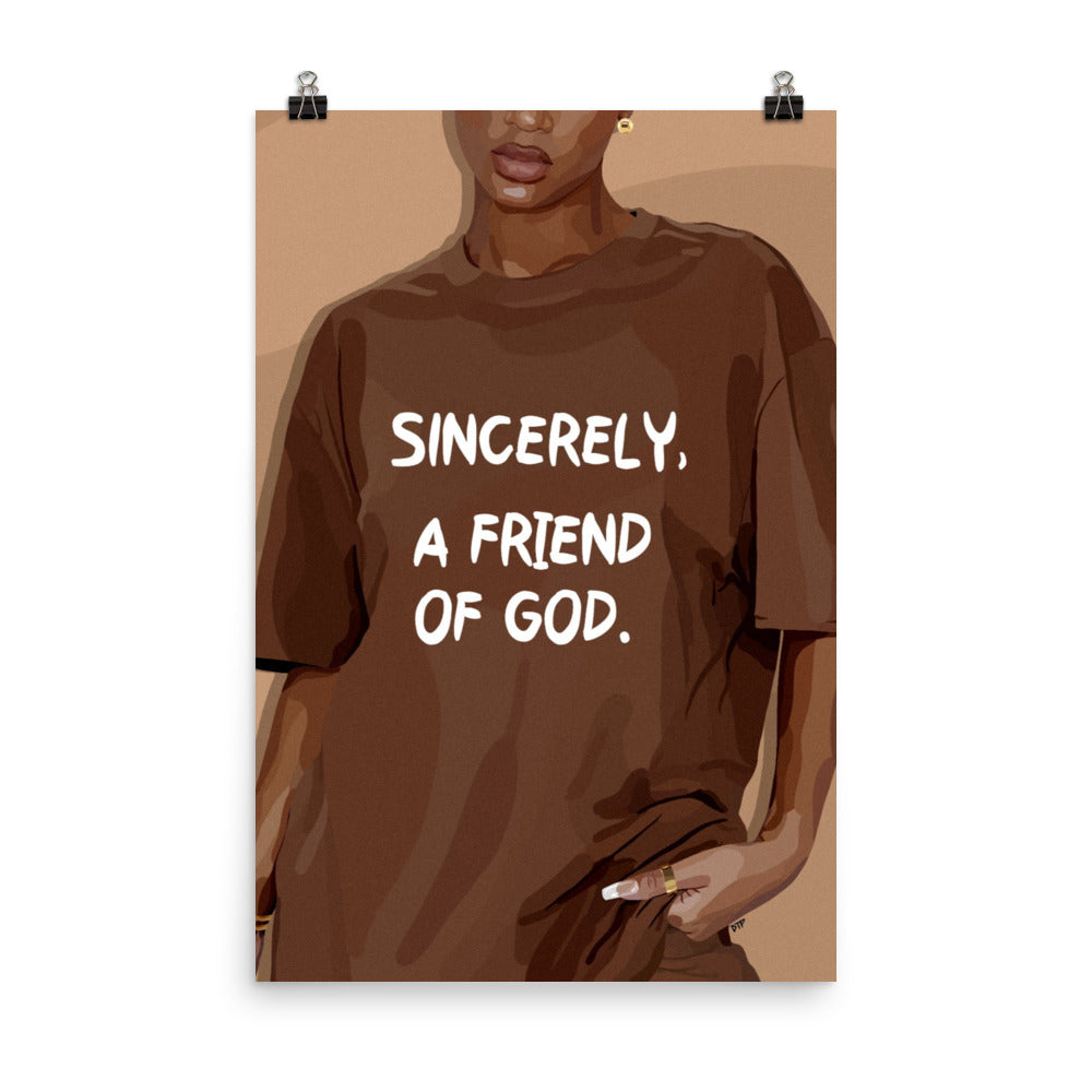 ”Friend of God” Poster