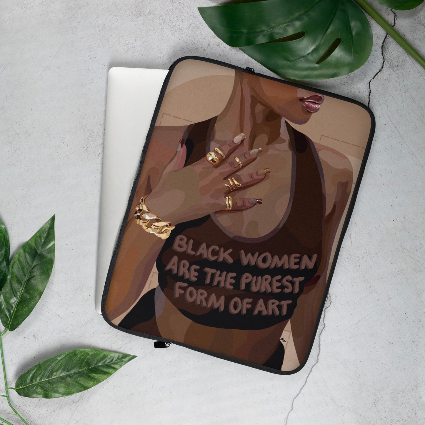 “Women Are Art” Laptop Sleeve