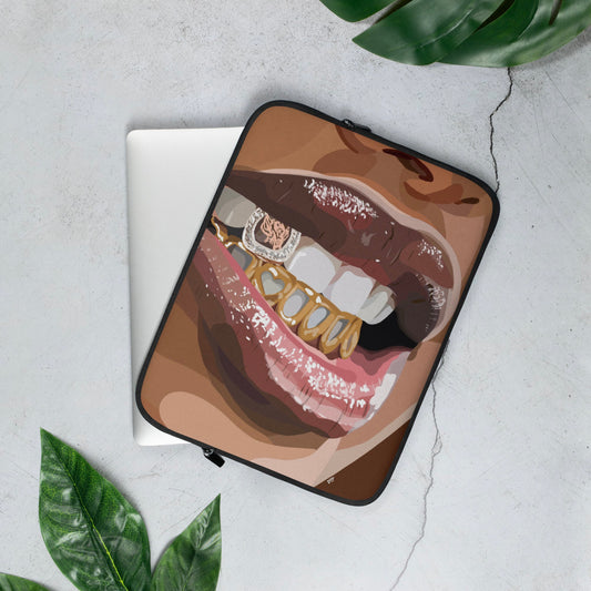 “Grillz II” Laptop Sleeve