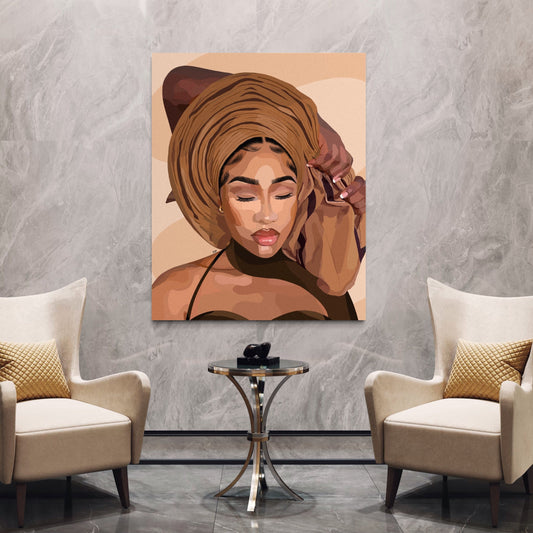 “Gele” Canvas